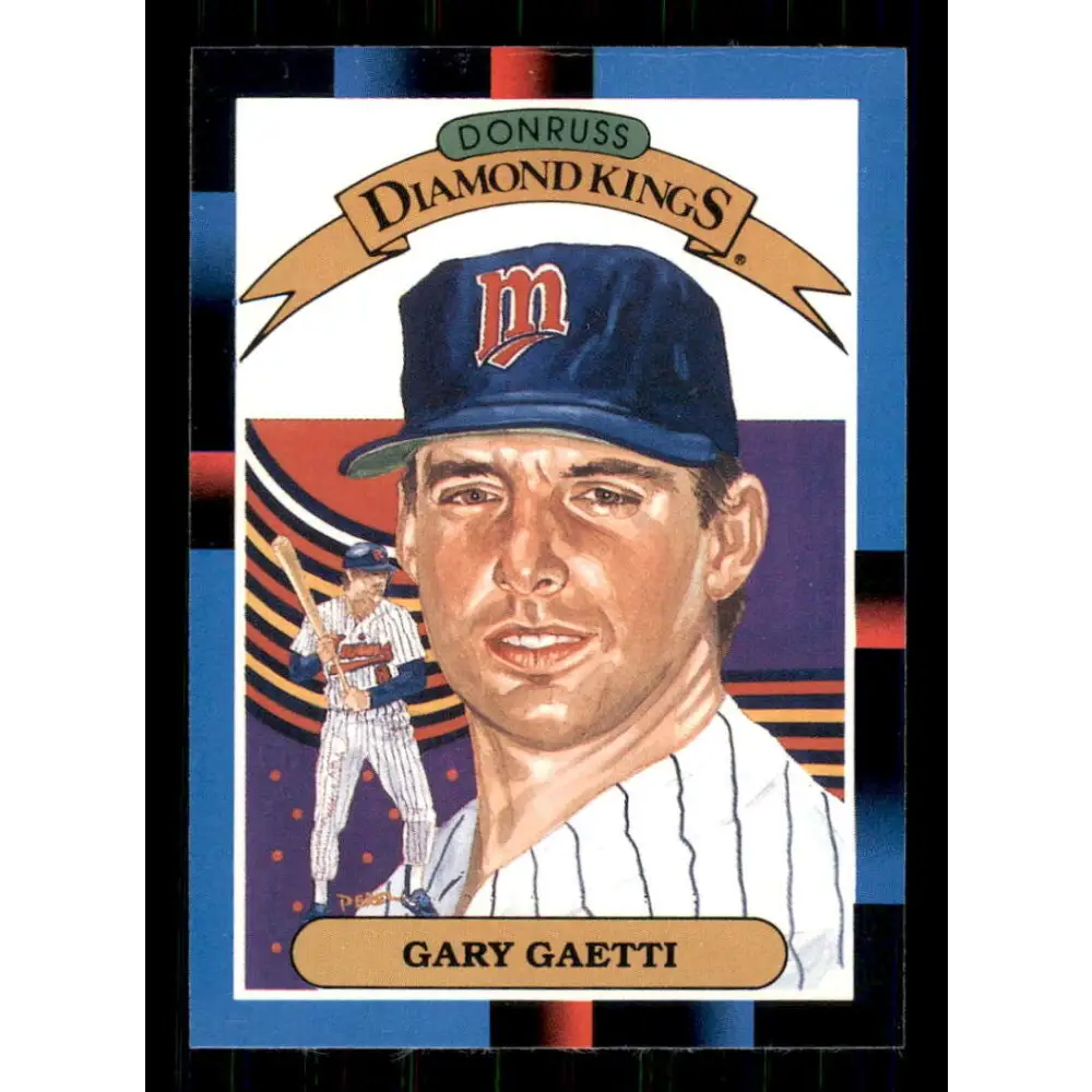 1988 Donruss #19 Gary Gaetti DK EX Minnesota Twins Baseball Card Image 1
