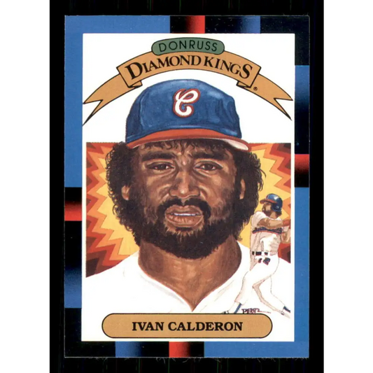 1988 Donruss #25 Ivan Calderon DK EX Chicago White Sox Baseball Card Image 1