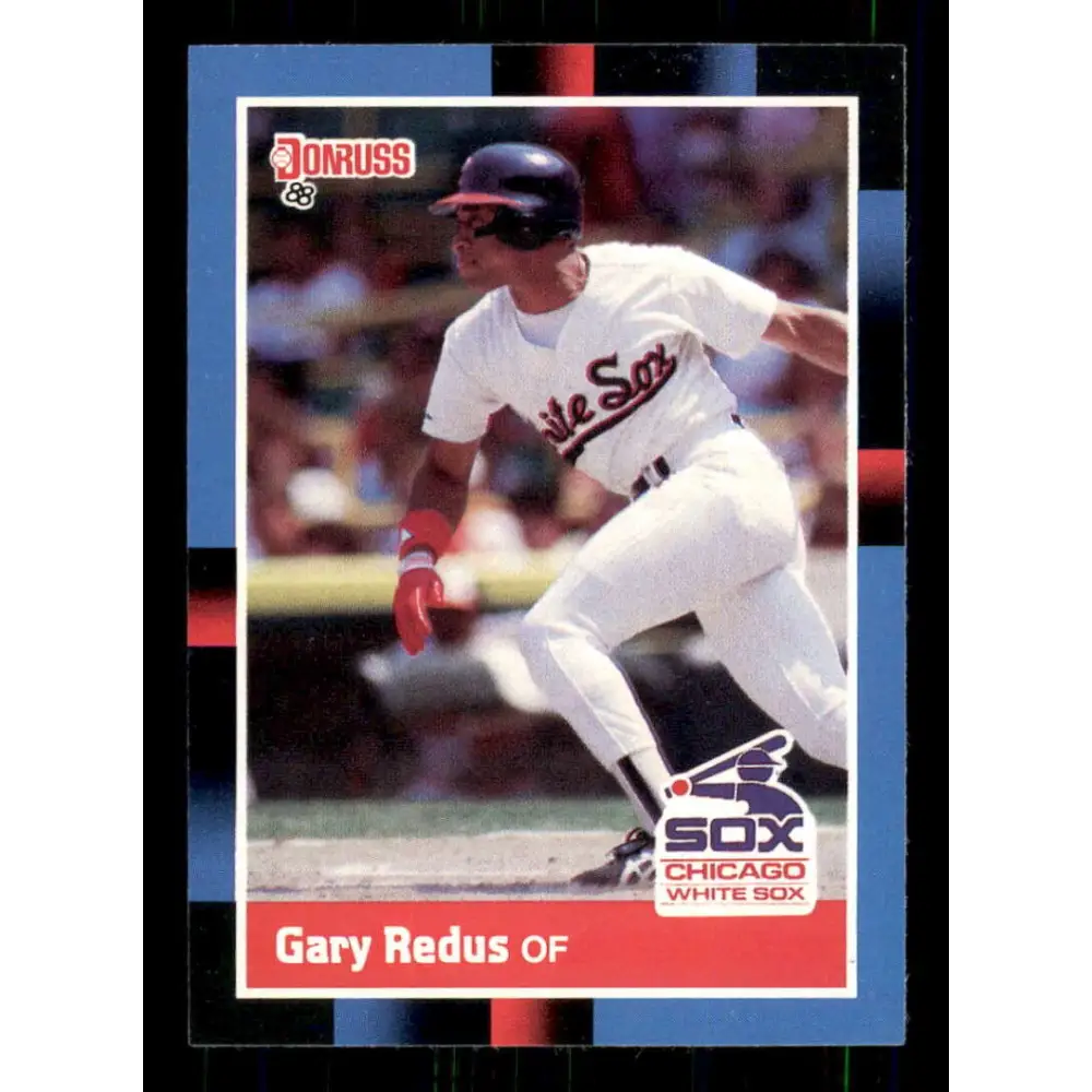1988 Donruss #370 Gary Redus EX Chicago White Sox Baseball Card Image 1