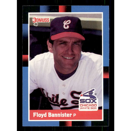 1988 Donruss #383 Floyd Bannister EX Chicago White Sox Baseball Card Image 1