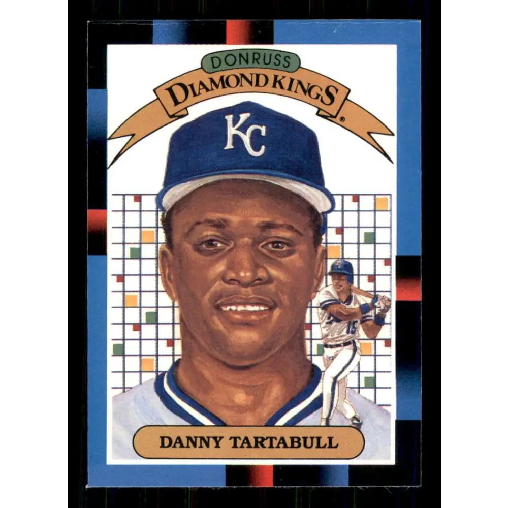 1988 Donruss #5 Danny Tartabull DK EX Kansas City Royals Baseball Card Image 1