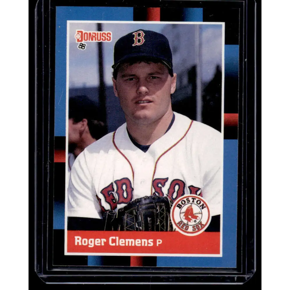 1988 Donruss #51 Roger Clemens Boston Red Sox NM-MT Baseball Card Image 1