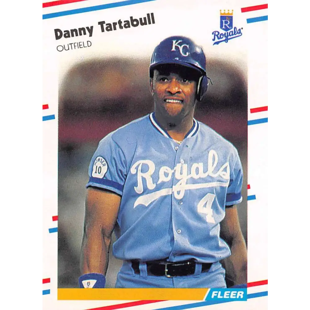 1988 Fleer #271 Danny Tartabull EX Excellent Kansas City Royals Baseball Card  Image 1