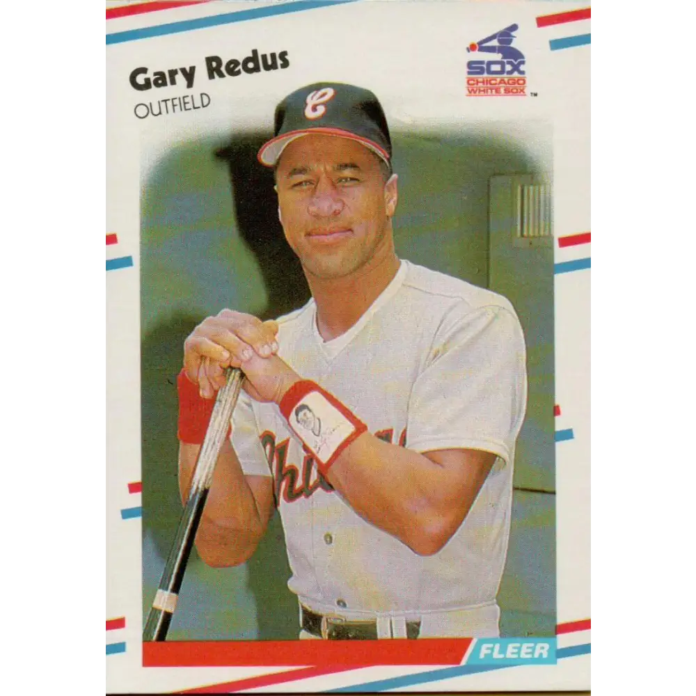 1988 Fleer #408 Gary Redus EX Excellent Chicago White Sox Baseball Card  Image 1