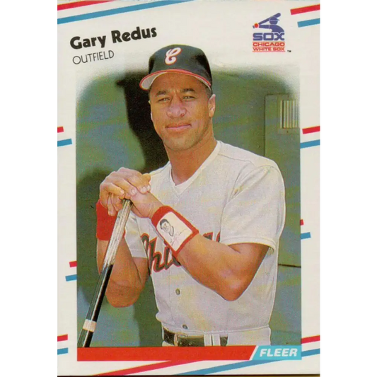 1988 Fleer #408 Gary Redus EX Excellent Chicago White Sox Baseball Card  Image 1