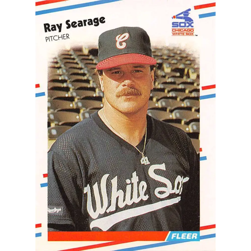 1988 Fleer #409 Ray Searage EX Excellent Chicago White Sox Baseball Card  Image 1
