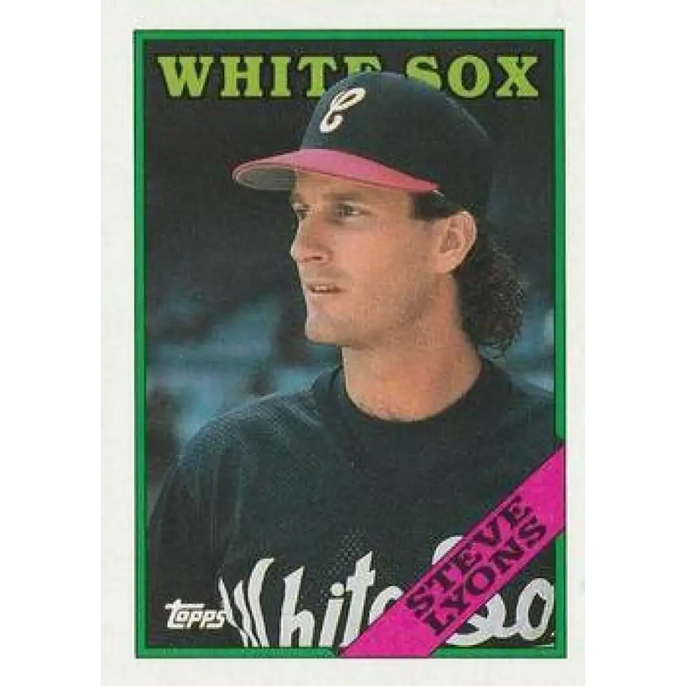 1988 Topps #108 Steve Lyons NM-MT Chicago White Sox Baseball Card  Image 1