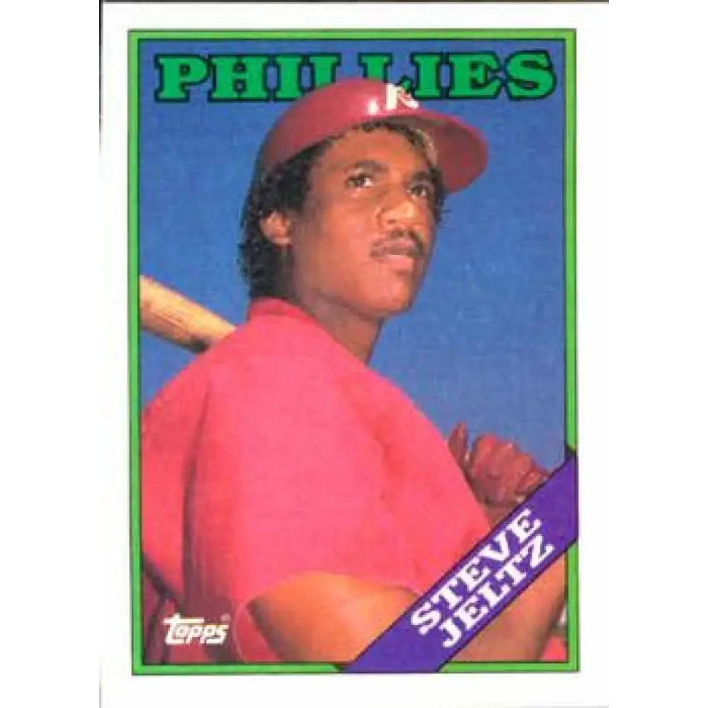 1988 Topps #126 Steve Jeltz NM-MT Philadelphia Phillies Baseball Card  Image 1