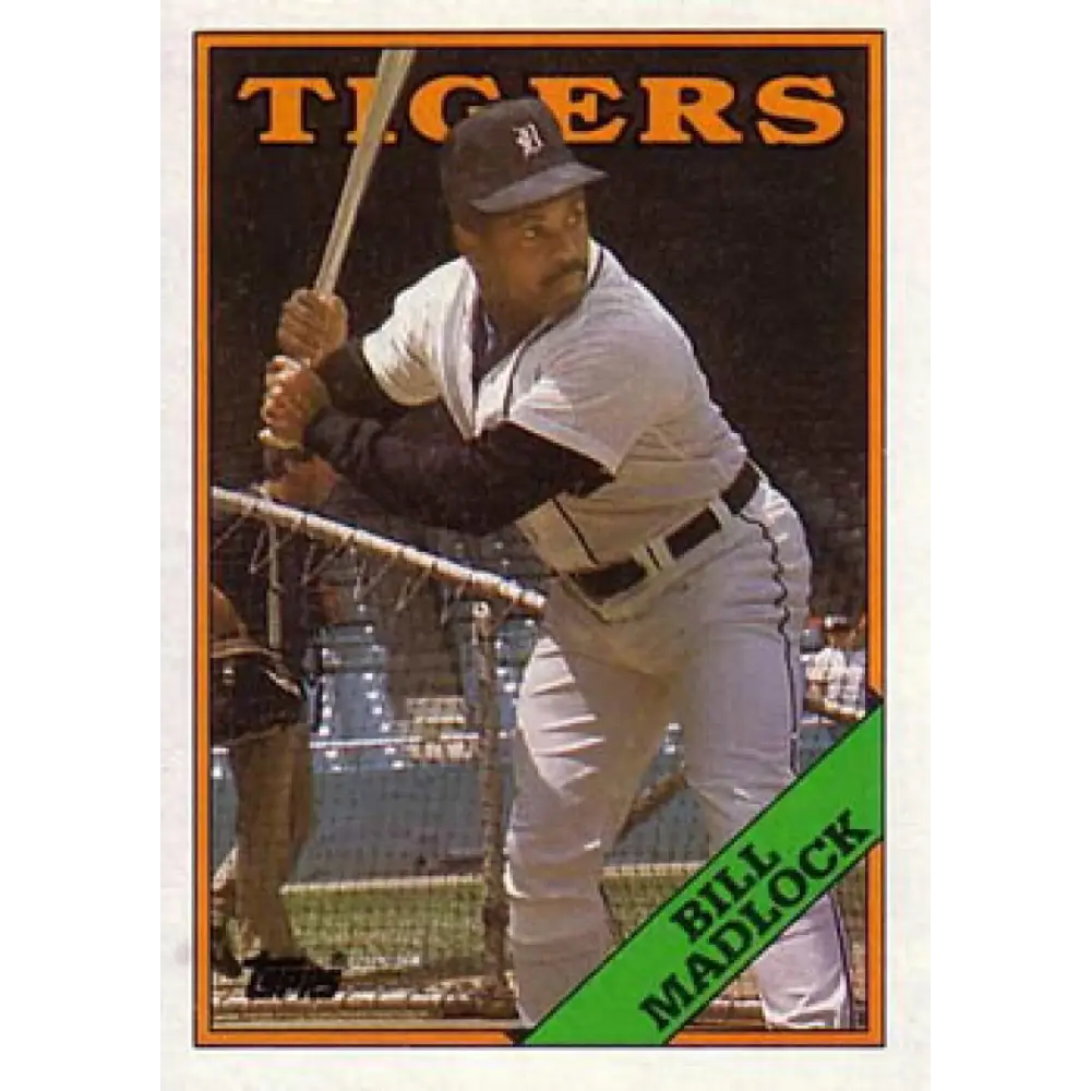 1988 Topps #145 Bill Madlock NM-MT Detroit Tigers Baseball Card  Image 1