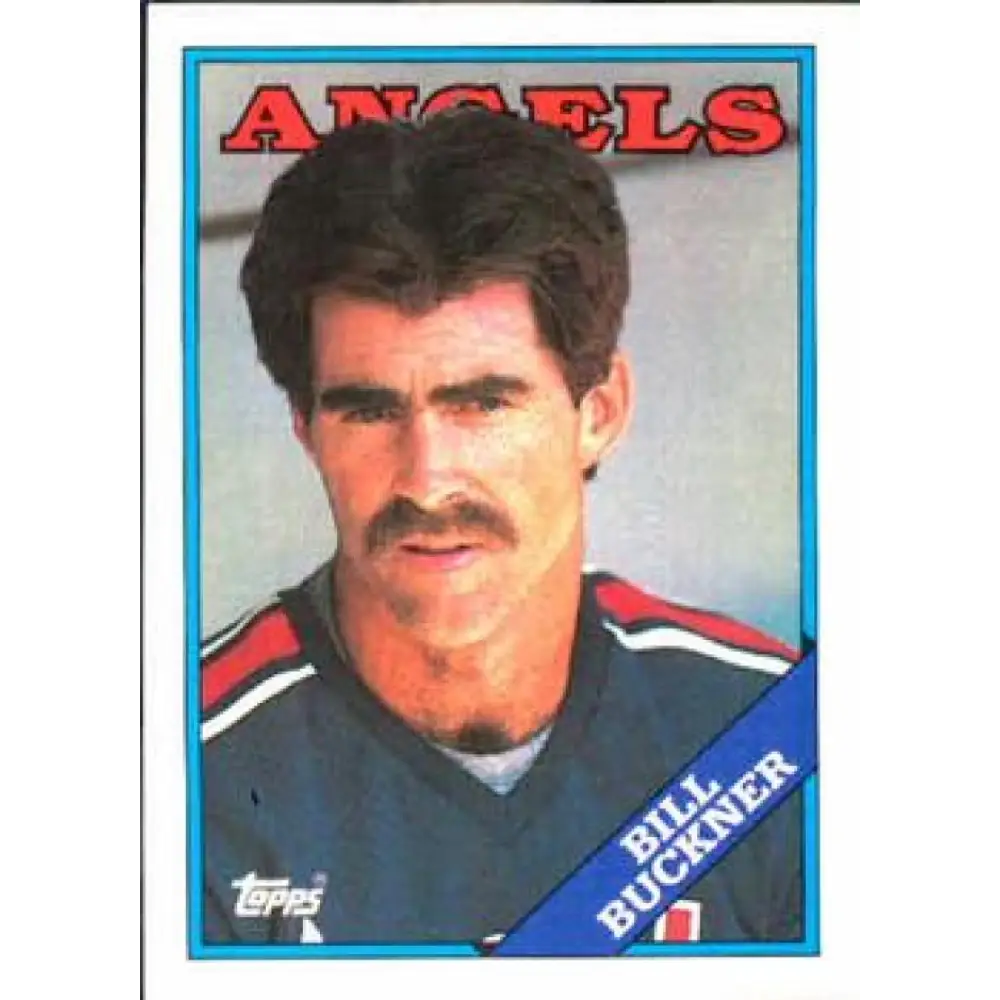 1988 Topps #147 Bill Buckner NM-MT California Angels Baseball Card  Image 1