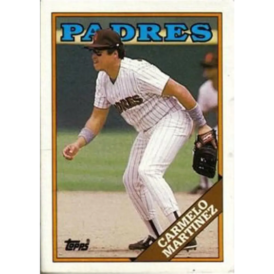 1988 Topps #148 Carmelo Martinez NM-MT San Diego Padres Baseball Card  Image 1