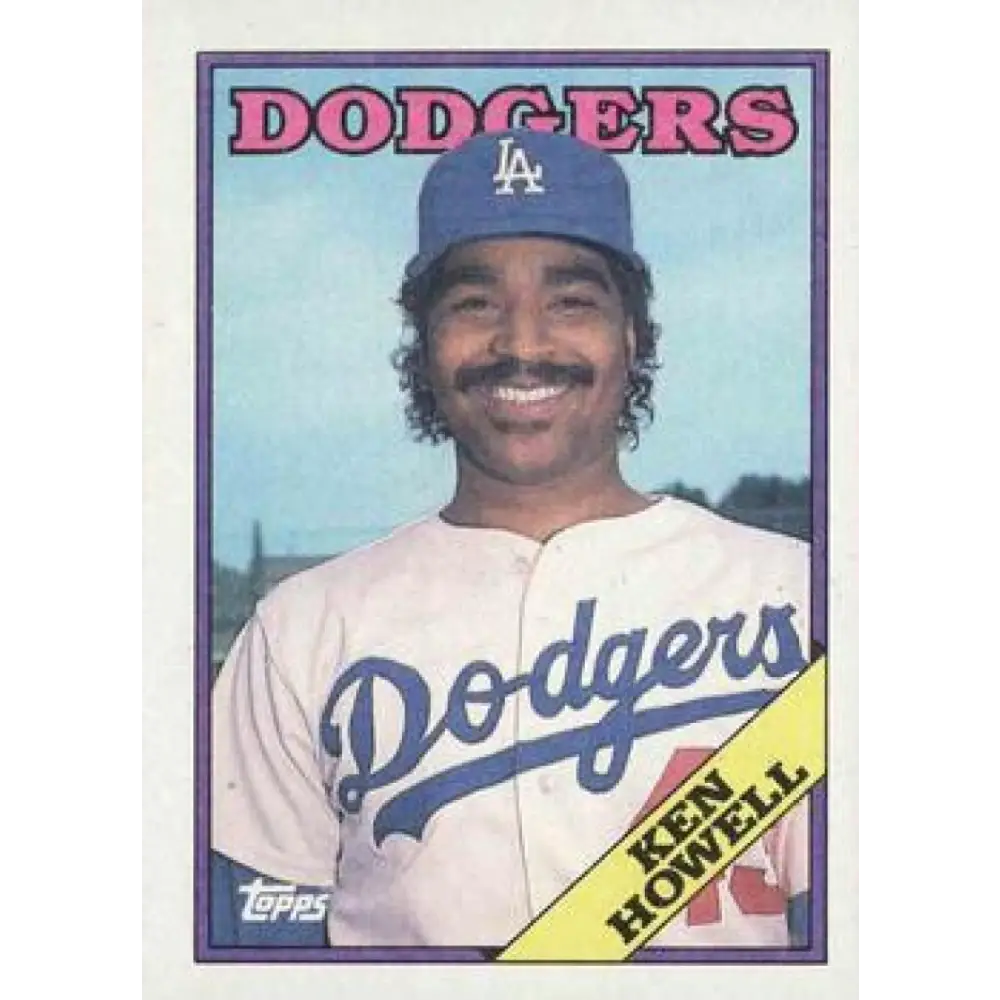 1988 Topps #149 Ken Howell NM-MT Los Angeles Dodgers Baseball Card  Image 1