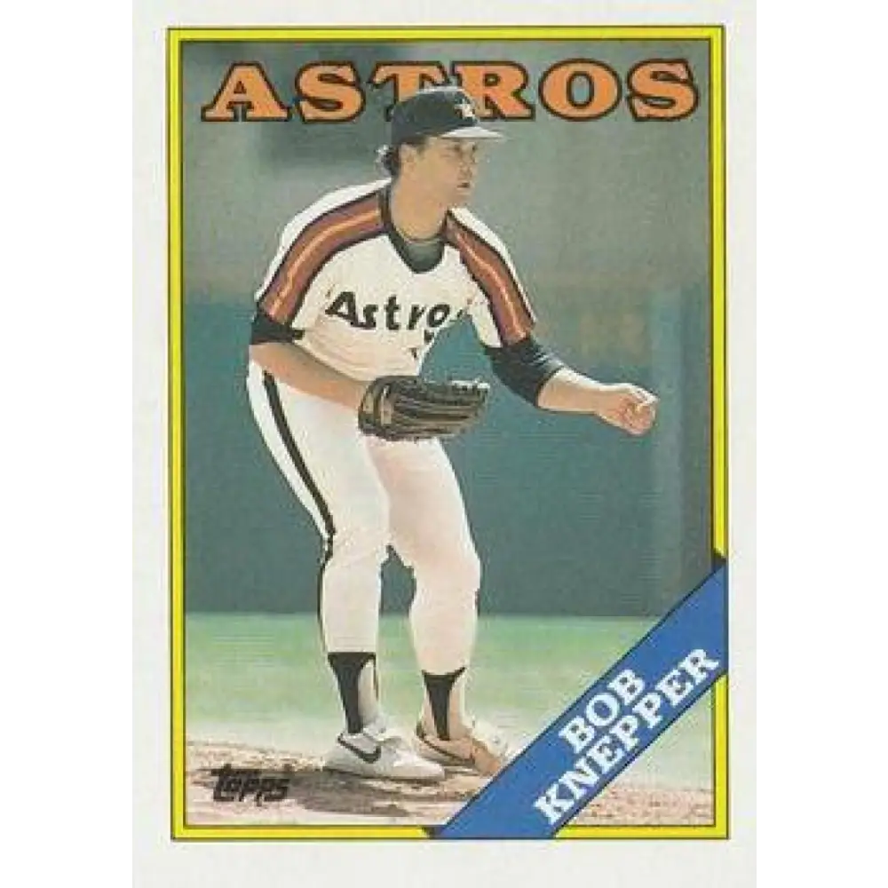 1988 Topps #151 Bob Knepper NM-MT Houston Astros Baseball Card  Image 1