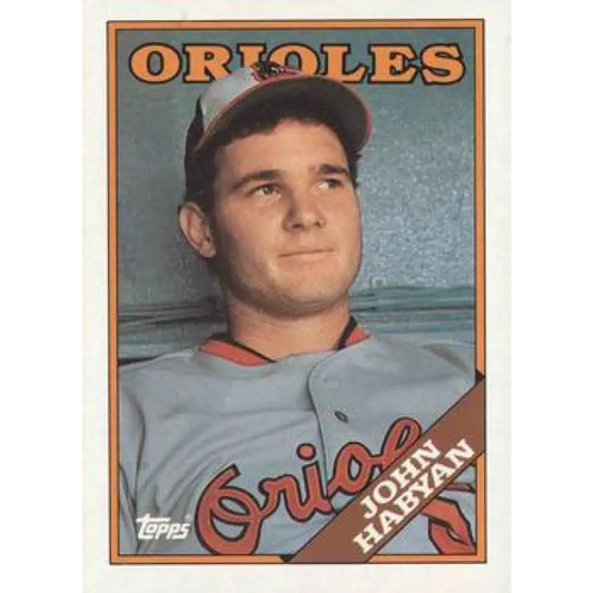 1988 Topps #153 John Habyan NM-MT Baltimore Orioles Baseball Card  Image 1
