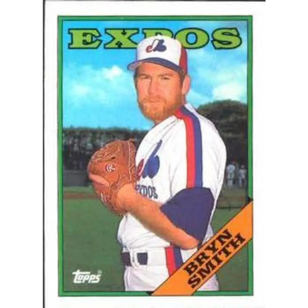 1988 Topps #161 Bryn Smith NM-MT Montreal Expos Baseball Card  Image 1