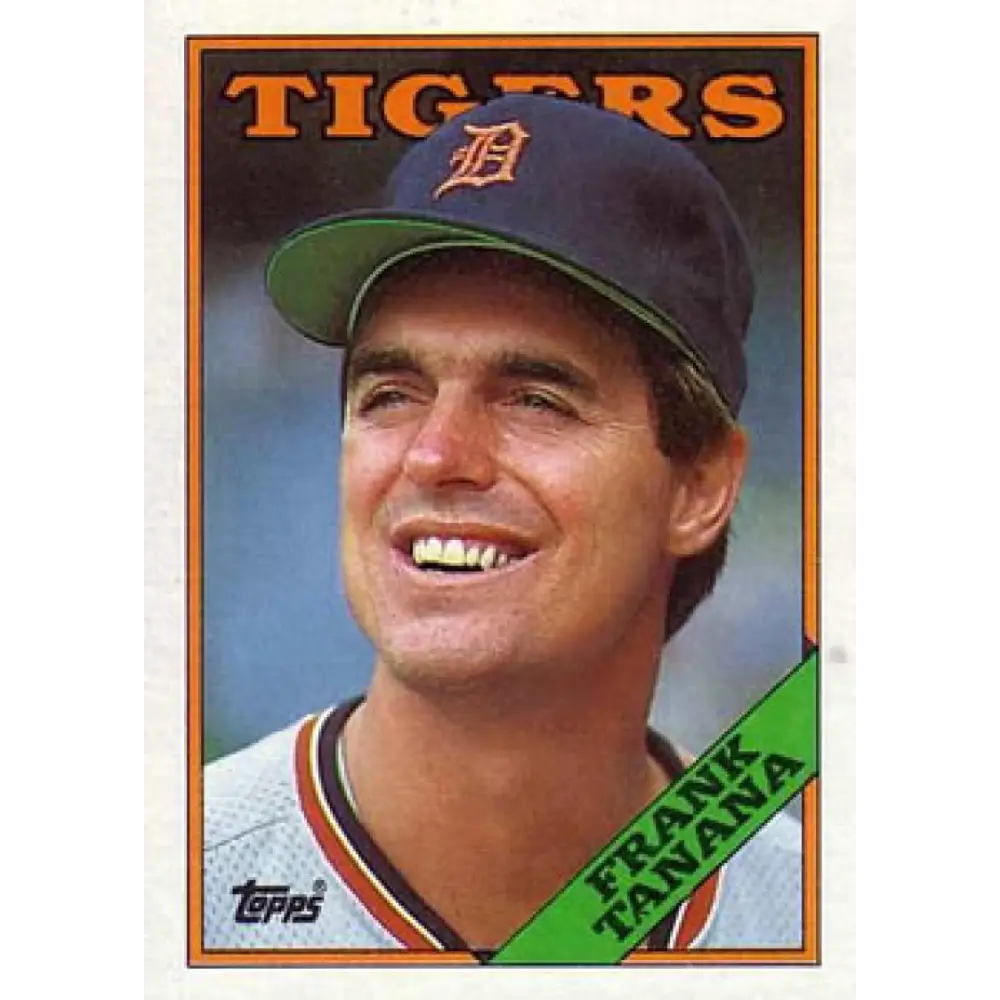 1988 Topps #177 Frank Tanana NM-MT Detroit Tigers Baseball Card  Image 1