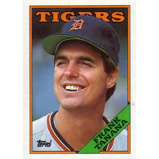 1988 Topps #177 Frank Tanana NM-MT Detroit Tigers Baseball Card  Image 1