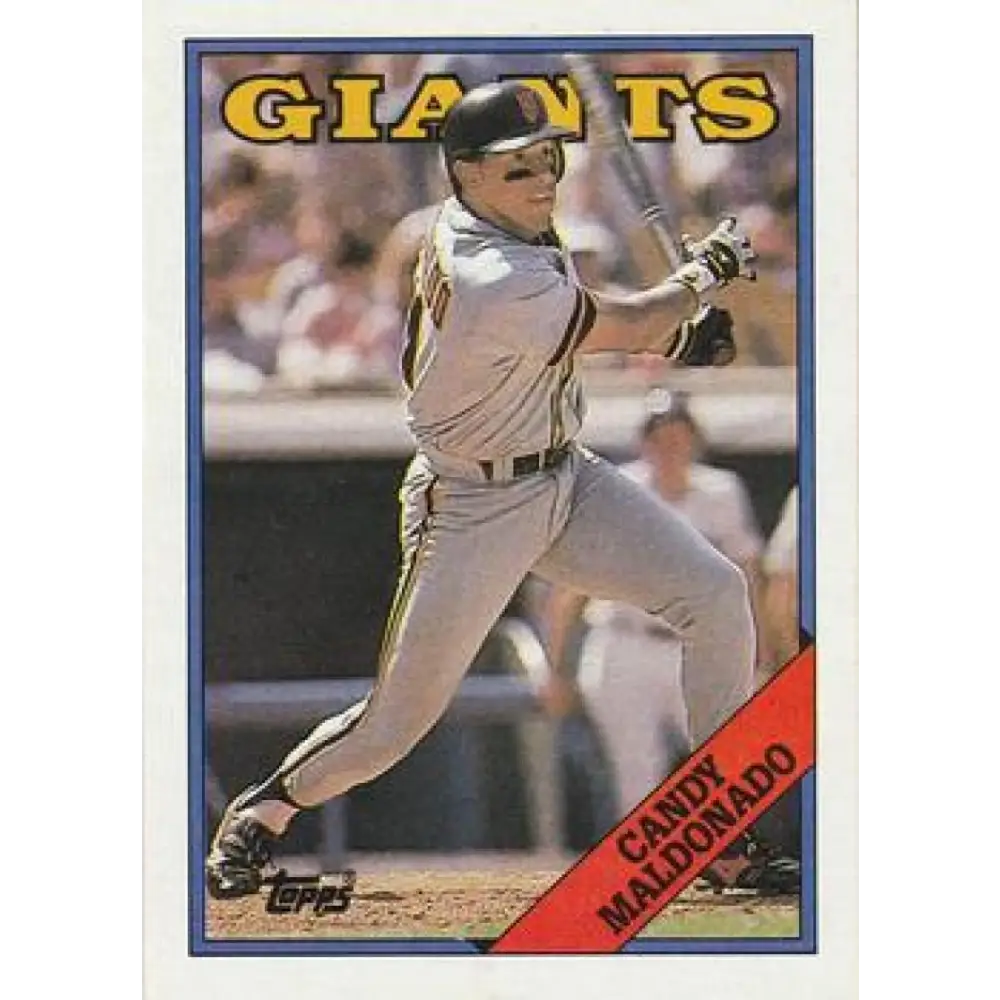 1988 Topps #190 Candy Maldonado NM-MT San Francisco Giants Baseball Card  Image 1