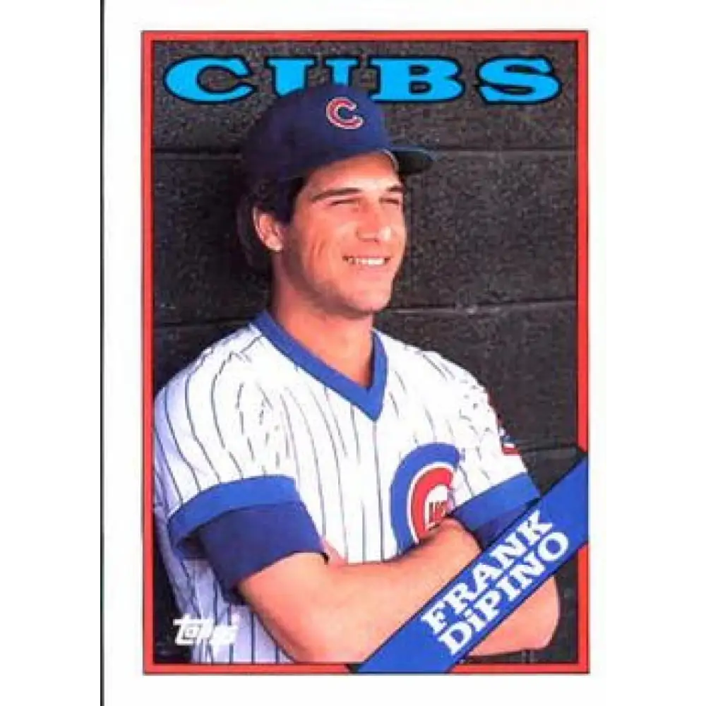 1988 Topps #211 Frank DiPino NM-MT Chicago Cubs Baseball Card  Image 1