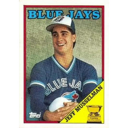 1988 Topps #229 Jeff Musselman NM-MT Toronto Blue Jays Baseball Card  Image 1