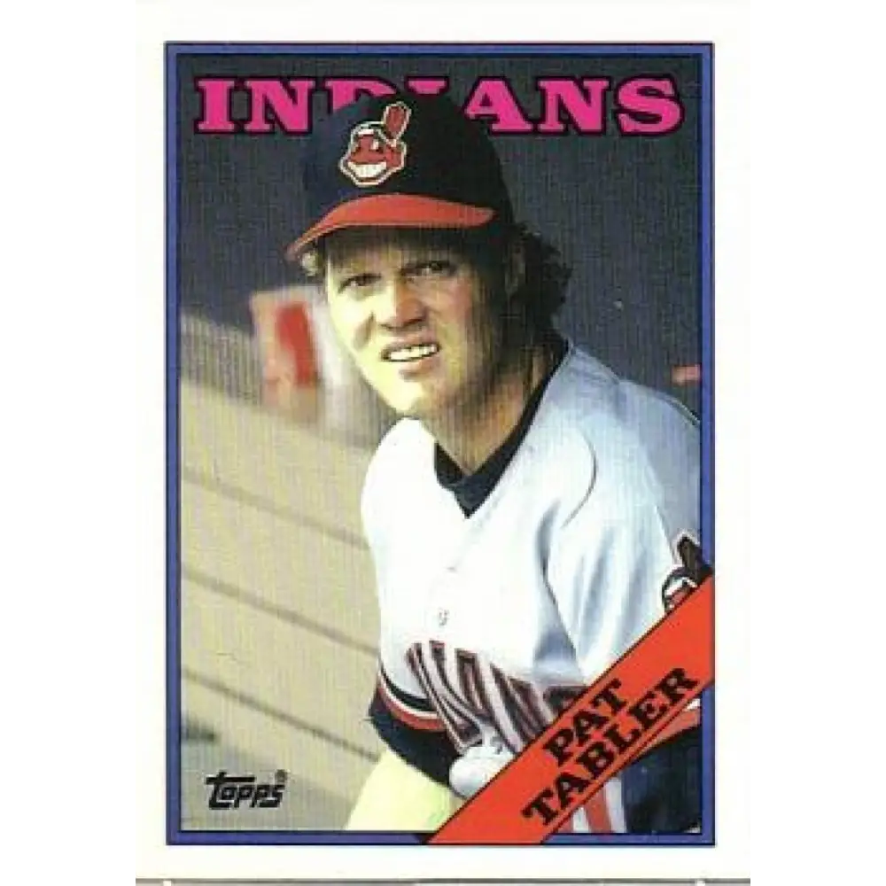 1988 Topps #230 Pat Tabler NM-MT Cleveland Indians Baseball Card  Image 1