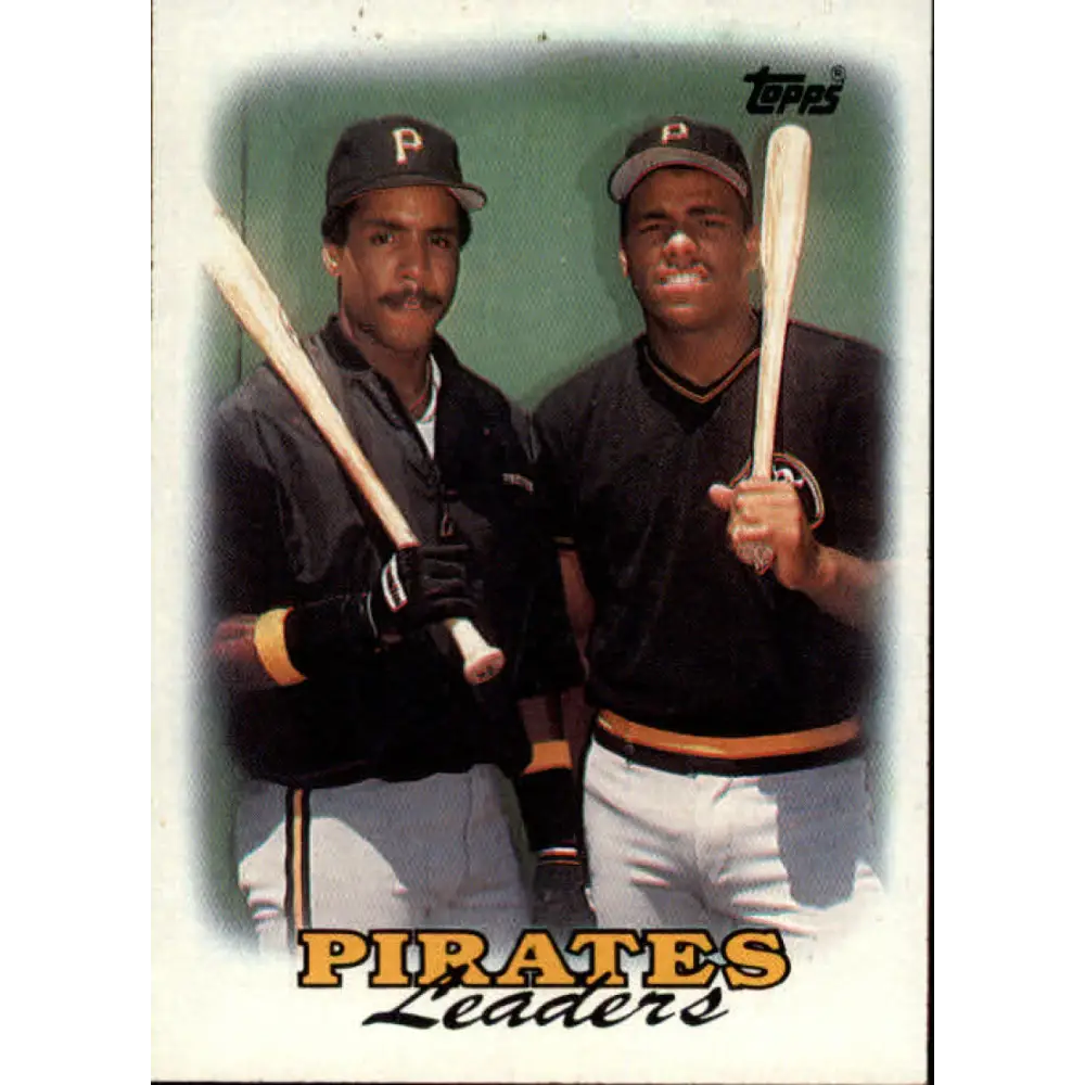 1988 Topps #231 Barry Bonds/Bobby Bonilla NM-MT Pittsburgh Pirates Baseball Card  Image 1