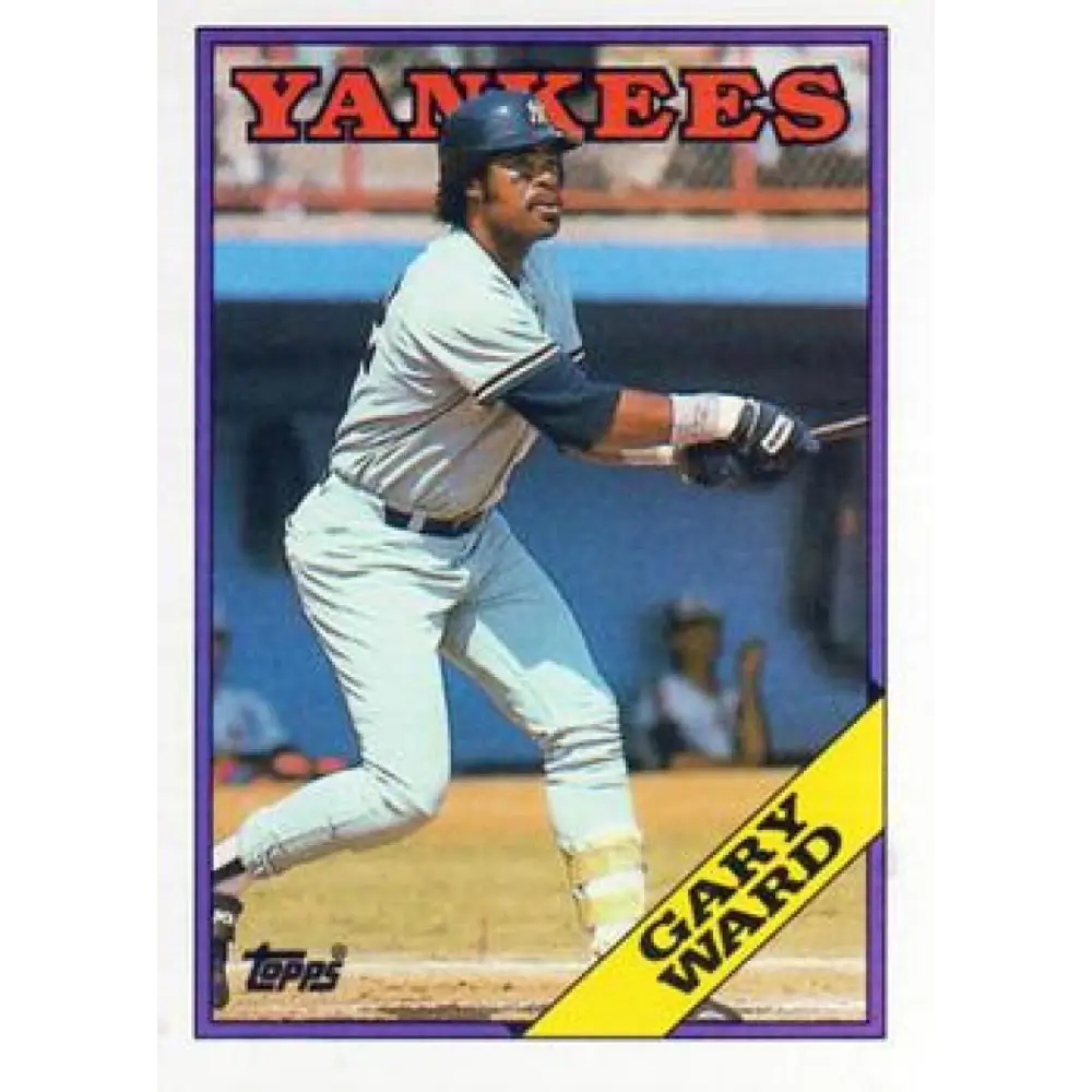 1988 Topps #235 Gary Ward NM-MT New York Yankees Baseball Card  Image 1