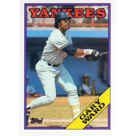 1988 Topps #235 Gary Ward NM-MT New York Yankees Baseball Card  Image 1