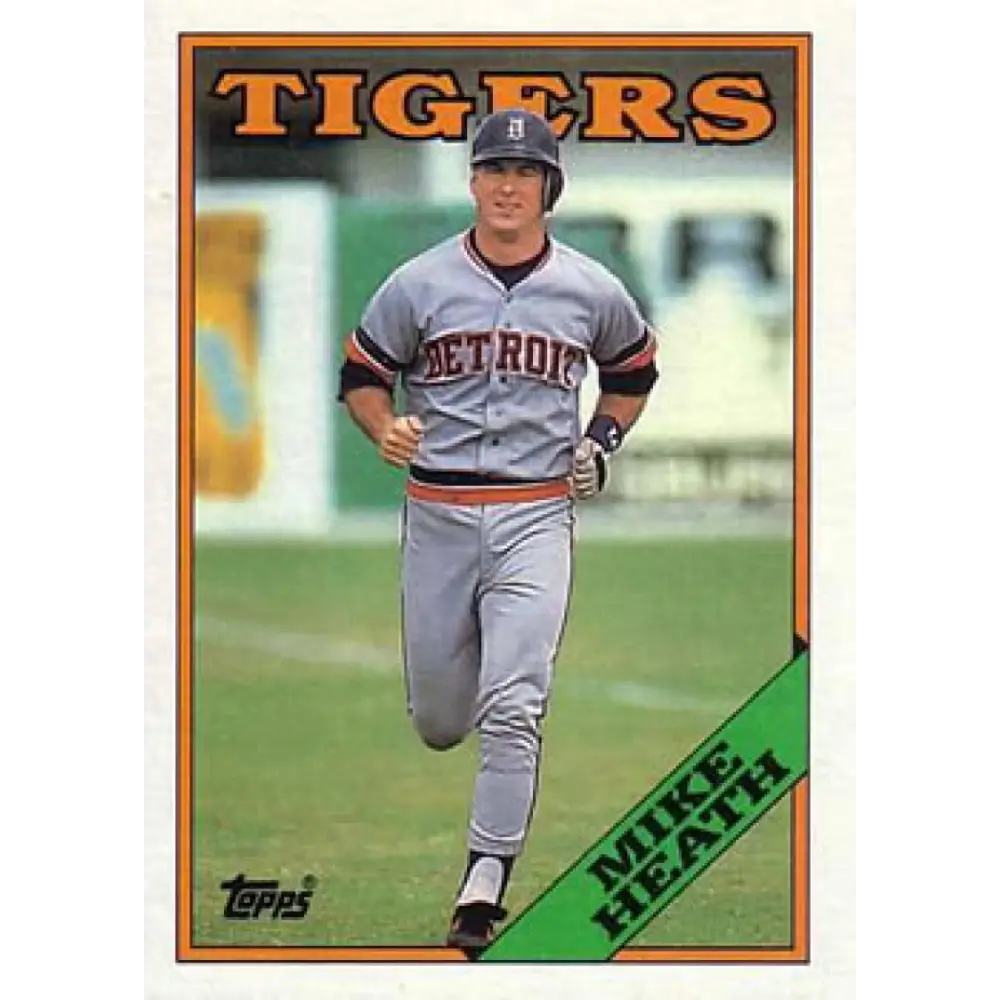 1988 Topps #237 Mike Heath NM-MT Detroit Tigers Baseball Card  Image 1