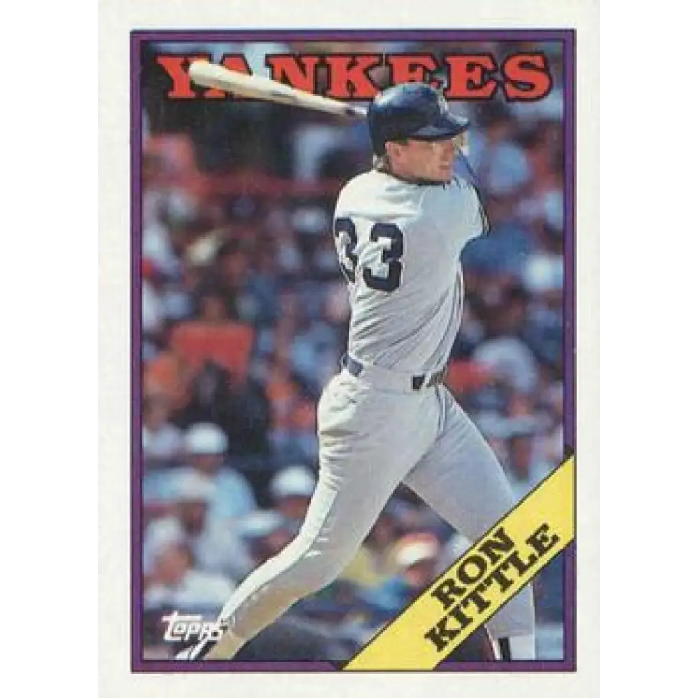 1988 Topps #259 Ron Kittle NM-MT New York Yankees Baseball Card  Image 1