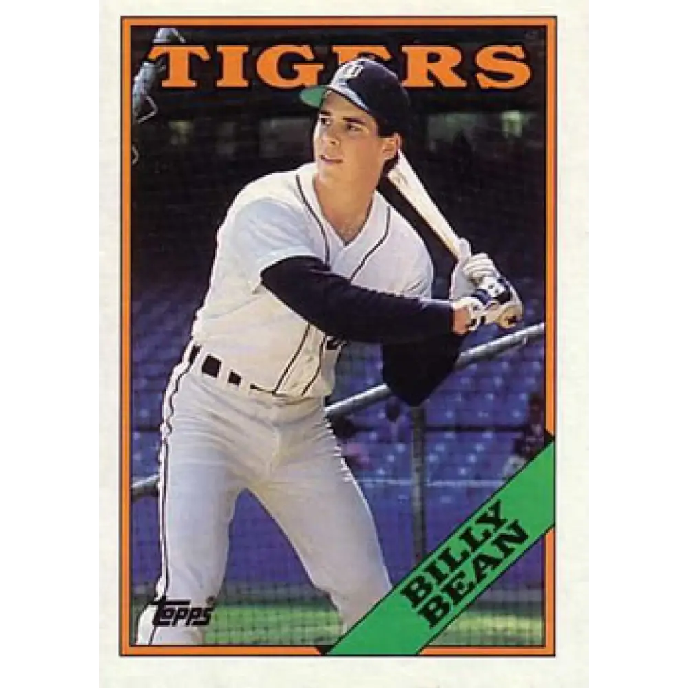 1988 Topps #267 Billy Bean NM-MT RC Rookie Detroit Tigers Baseball Card  Image 1