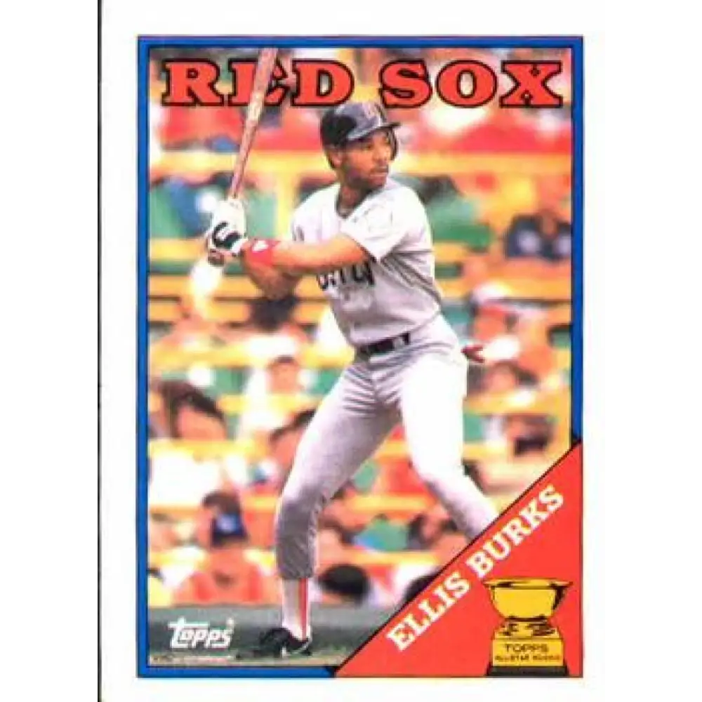 1988 Topps #269 Ellis Burks NM-MT RC Rookie Boston Red Sox Baseball Card  Image 1