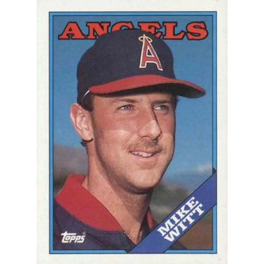 1988 Topps #270 Mike Witt NM-MT California Angels Baseball Card  Image 1