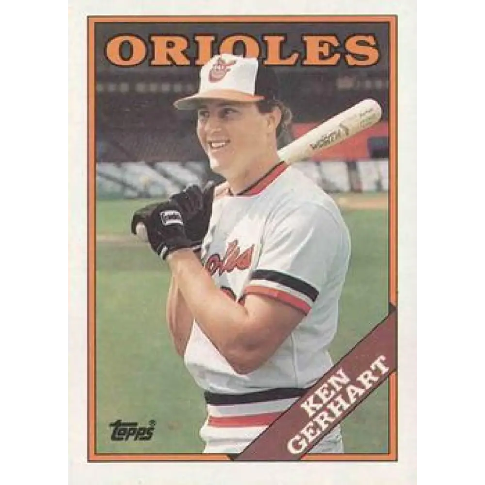 1988 Topps #271 Ken Gerhart NM-MT Baltimore Orioles Baseball Card  Image 1