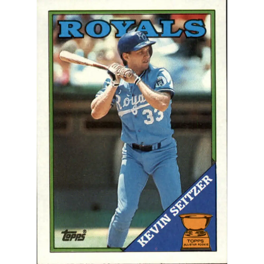 1988 Topps #275 Kevin Seitzer NM-MT Kansas City Royals Baseball Card  Image 1