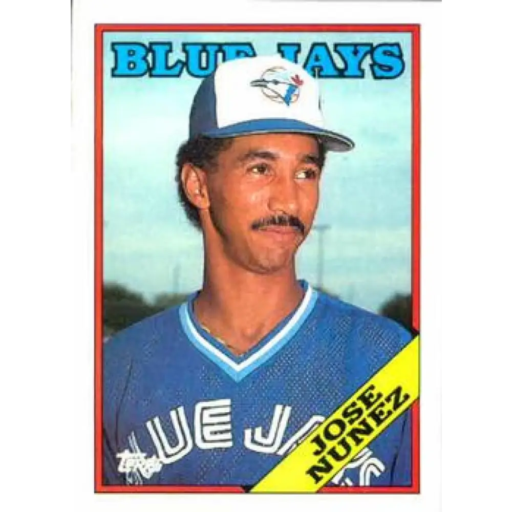 1988 Topps #28 Jose Nunez NM-MT RC Rookie Toronto Blue Jays Baseball Card  Image 1