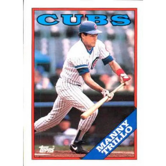 1988 Topps #287 Manny Trillo NM-MT Chicago Cubs Baseball Card  Image 1