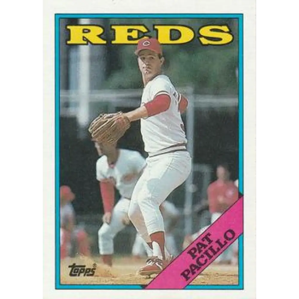 1988 Topps #288 Pat Pacillo NM-MT Cincinnati Reds Baseball Card  Image 1