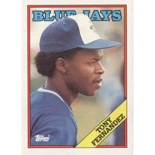 1988 Topps #290 Tony Fernandez NM-MT Toronto Blue Jays Baseball Card  Image 1