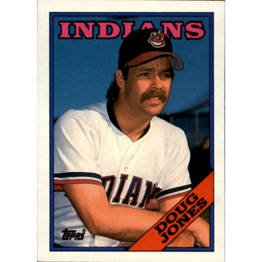 1988 Topps #293 Doug Jones NM-MT RC Rookie Cleveland Indians Baseball Card  Image 1