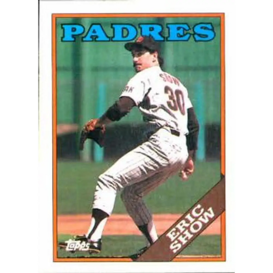 1988 Topps #303 Eric Show NM-MT San Diego Padres Baseball Card  Image 1