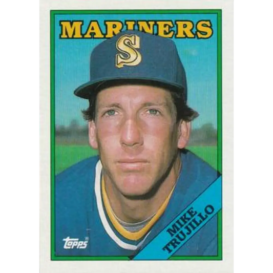 1988 Topps #307 Mike Trujillo NM-MT Seattle Mariners Baseball Card  Image 1