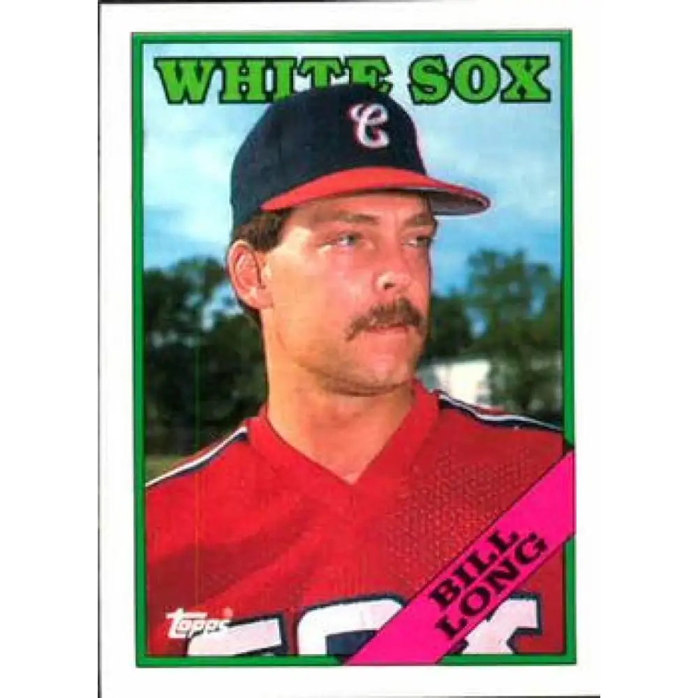 1988 Topps #309 Bill Long NM-MT RC Rookie Chicago White Sox Baseball Card  Image 1