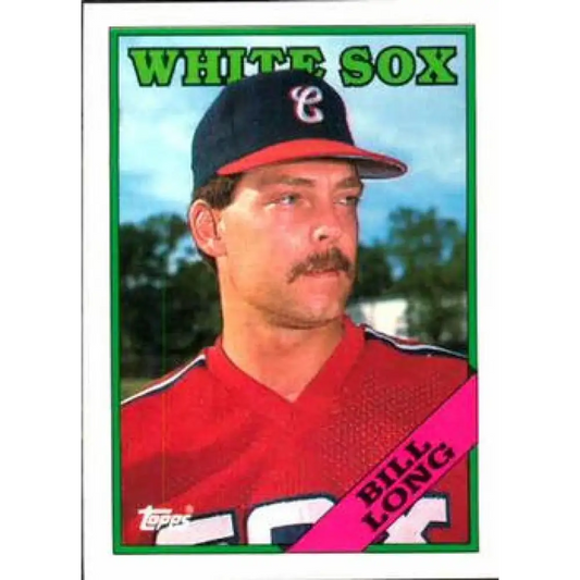 1988 Topps #309 Bill Long NM-MT RC Rookie Chicago White Sox Baseball Card  Image 1