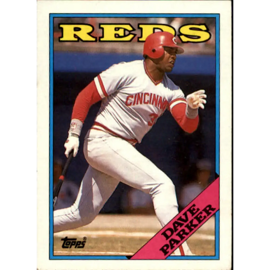 1988 Topps #315 Dave Parker NM-MT Cincinnati Reds Baseball Card  Image 1
