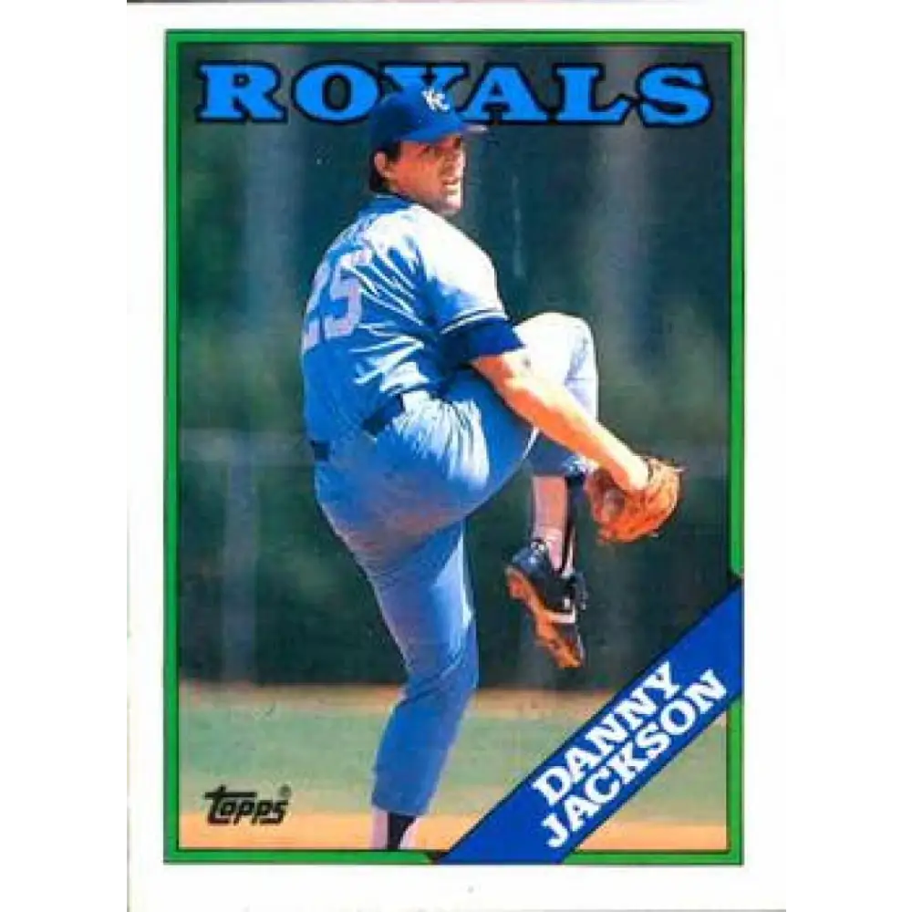 1988 Topps #324 Danny Jackson NM-MT Kansas City Royals Baseball Card  Image 1
