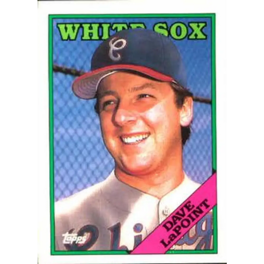 1988 Topps #334 Dave LaPoint NM-MT Chicago White Sox Baseball Card  Image 1
