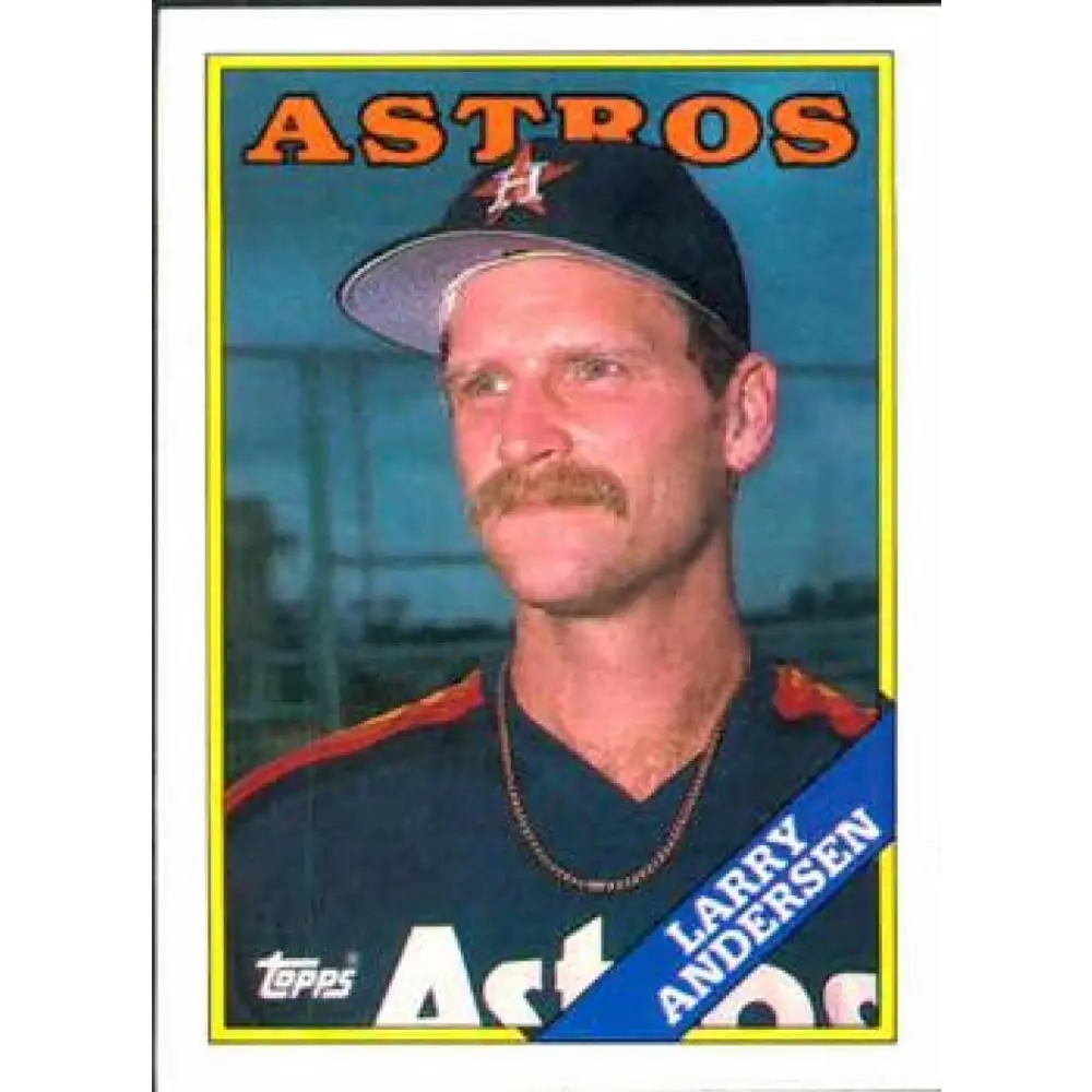 1988 Topps #342 Larry Andersen NM-MT Houston Astros Baseball Card  Image 1