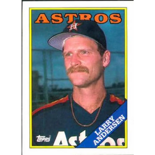 1988 Topps #342 Larry Andersen NM-MT Houston Astros Baseball Card  Image 1