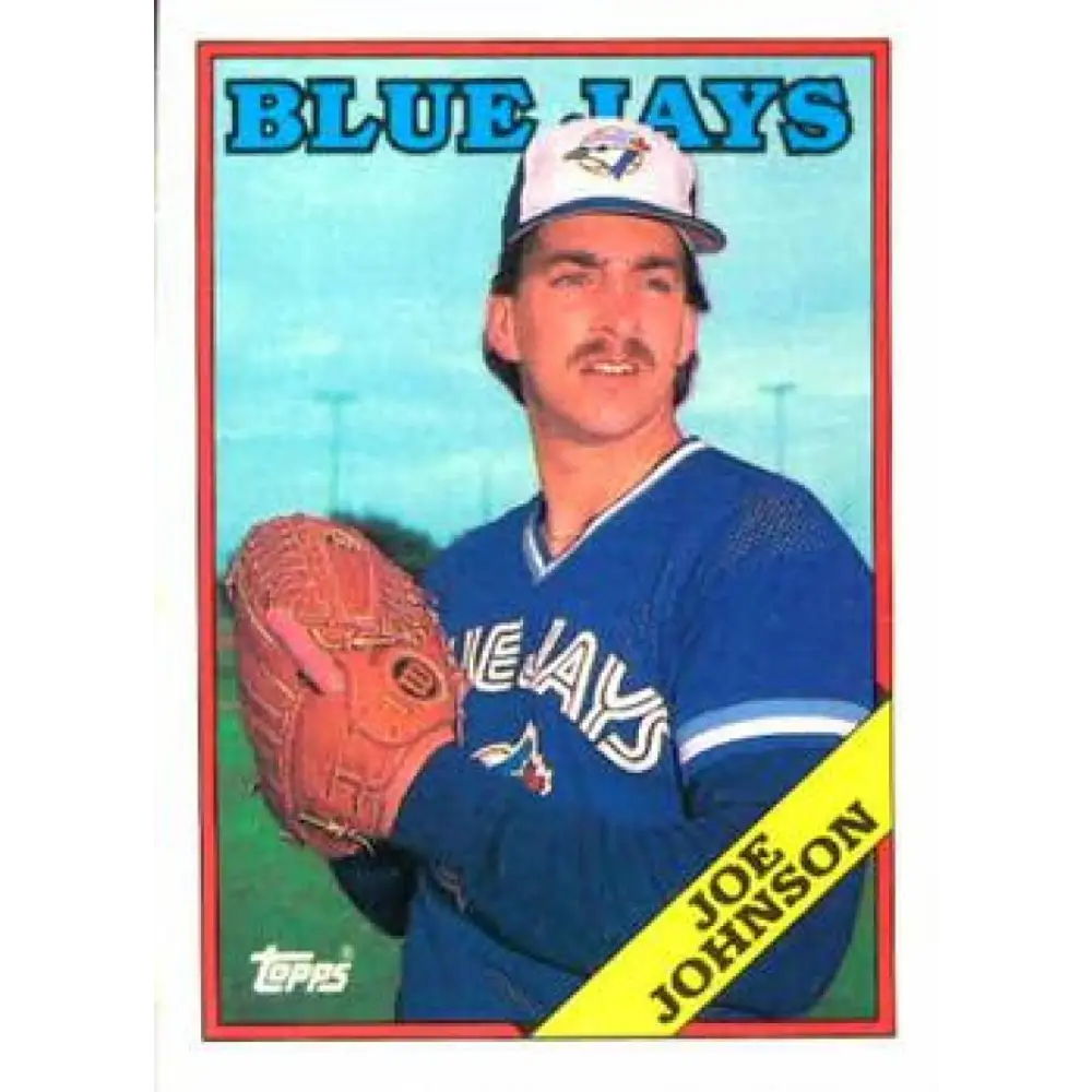 1988 Topps #347 Joe Johnson NM-MT Toronto Blue Jays Baseball Card  Image 1